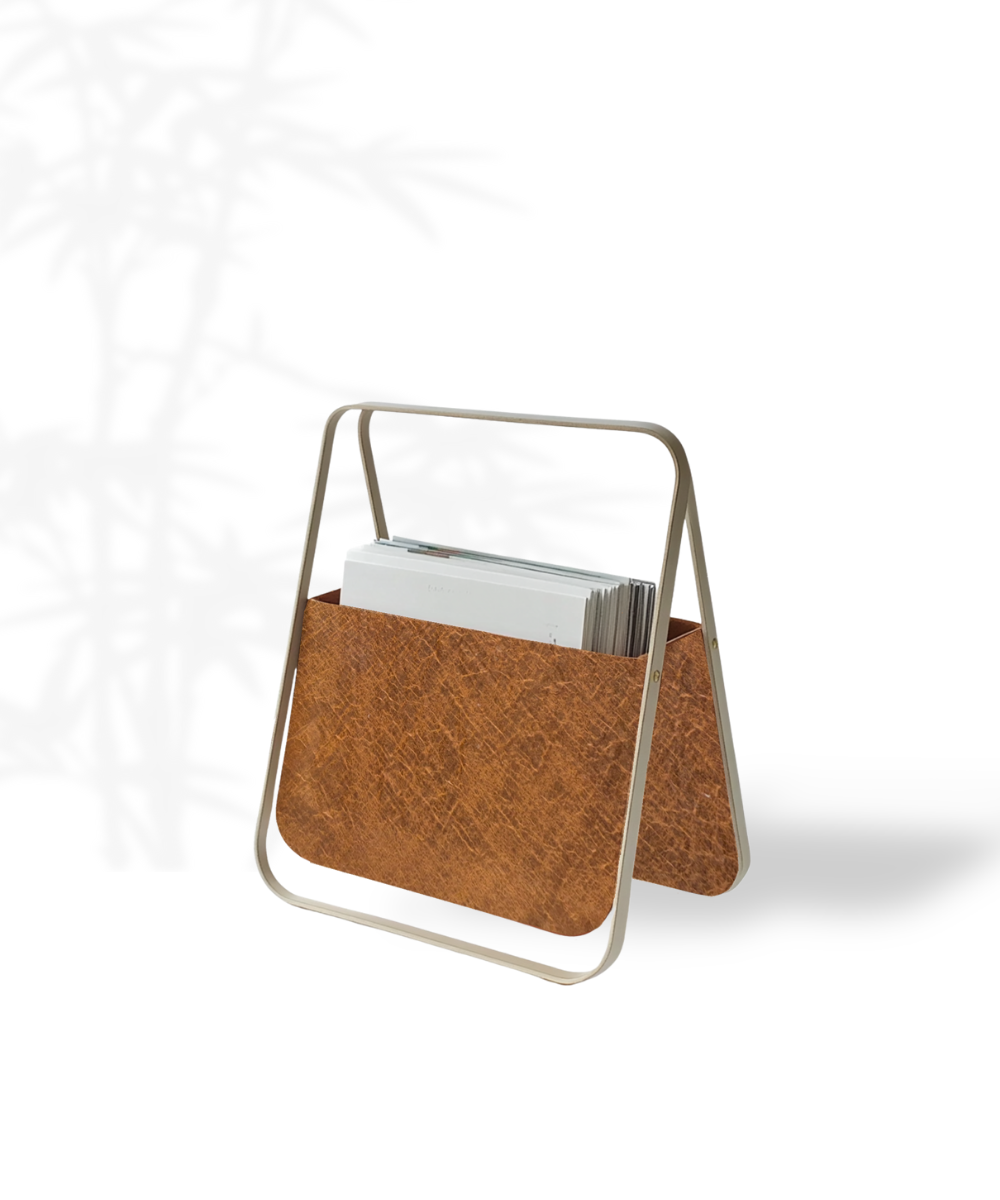 eather, faux leather, fake leather, leather alternative, synthetic leather, PU leather, animal leather, plant leather, plant-based leather, mushroom leather, pineapple leather, mycelium, corn leather, cardboard leather, upcycled cardboard, recycled cardboard, cardboard waste, natural leather, natural material, eco-friendly material, eco-material, sustainable leather, sustainable material,Leather made from waste, Momigami, Oil paper